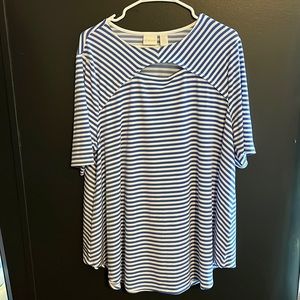 Chicos striped blouse